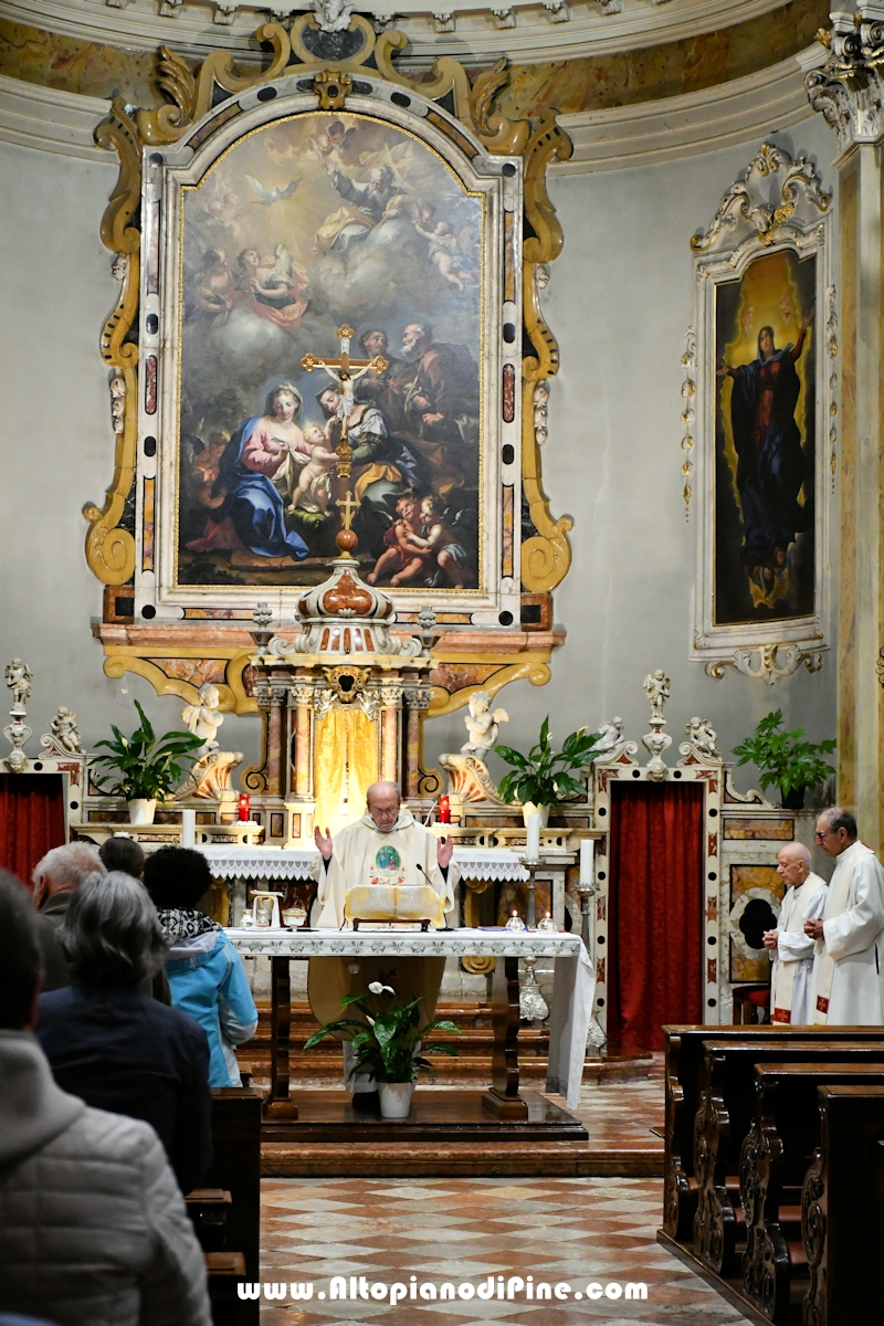Memoria della IV Apparizione - processione da Montagnaga  e S.Messa alla IV Comparsa