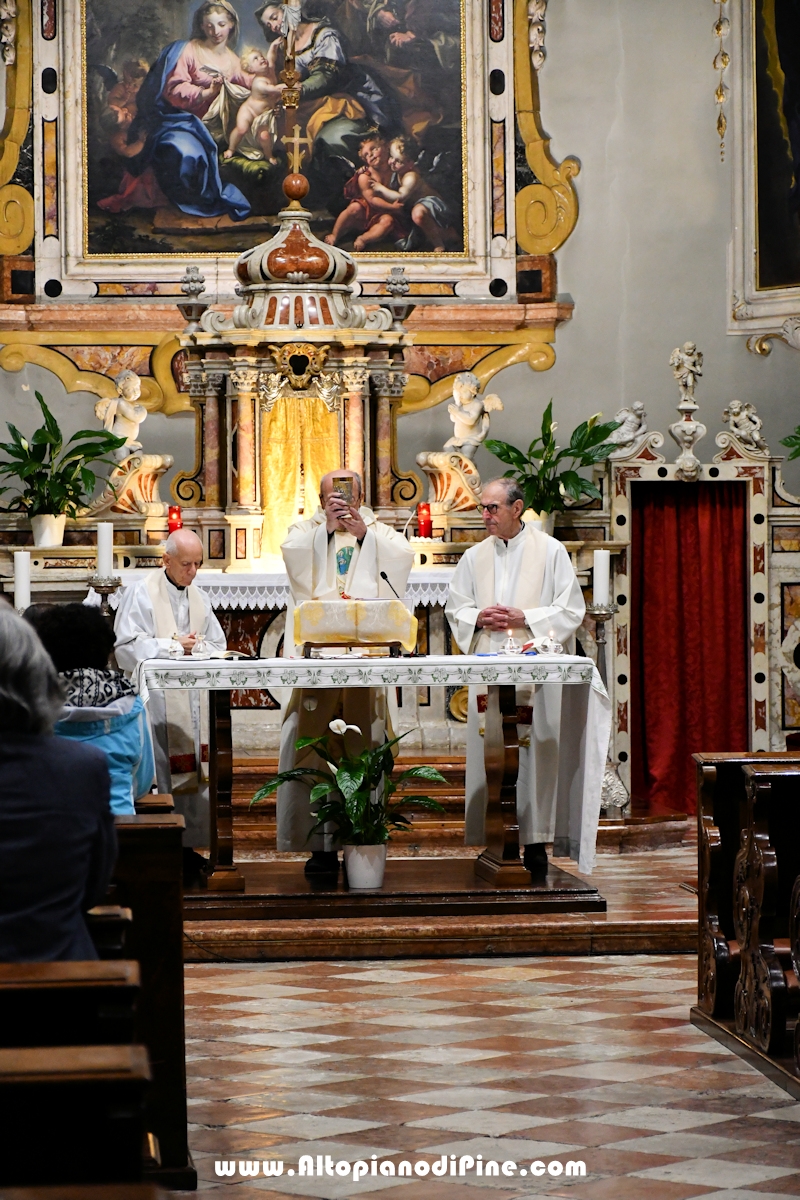 Memoria della IV Apparizione - processione da Montagnaga  e S.Messa alla IV Comparsa