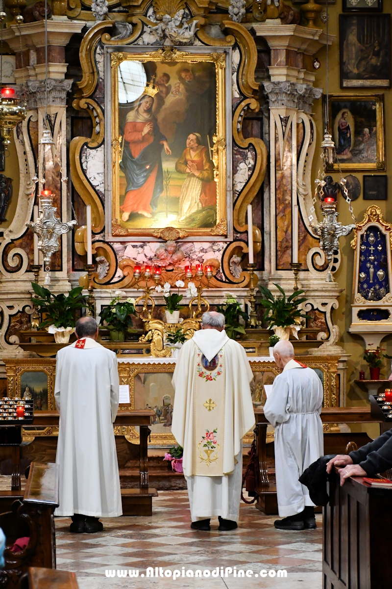 Memoria della IV Apparizione - processione da Montagnaga  e S.Messa alla IV Comparsa