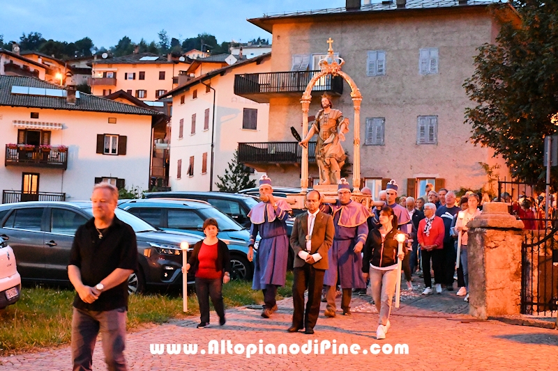 Festa patronale Sant Osvaldo 2025 - Bedollo - il Sindaco di Bedollo Narciso Svaldi