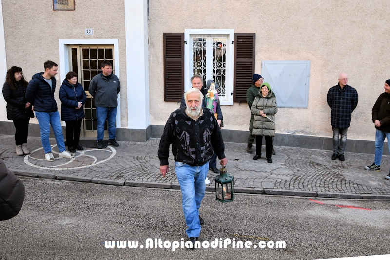 Processione con Santa Barbara - San Mauro Baselga di Piné 4 dicembre 2025