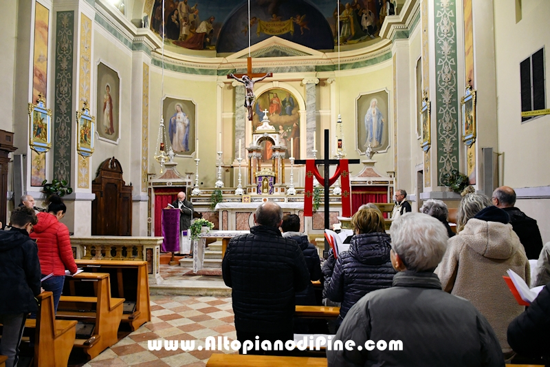 Via Crucis Interparrocchiale  Faida - Cané - Baselga d Piné 4 aprile 2025