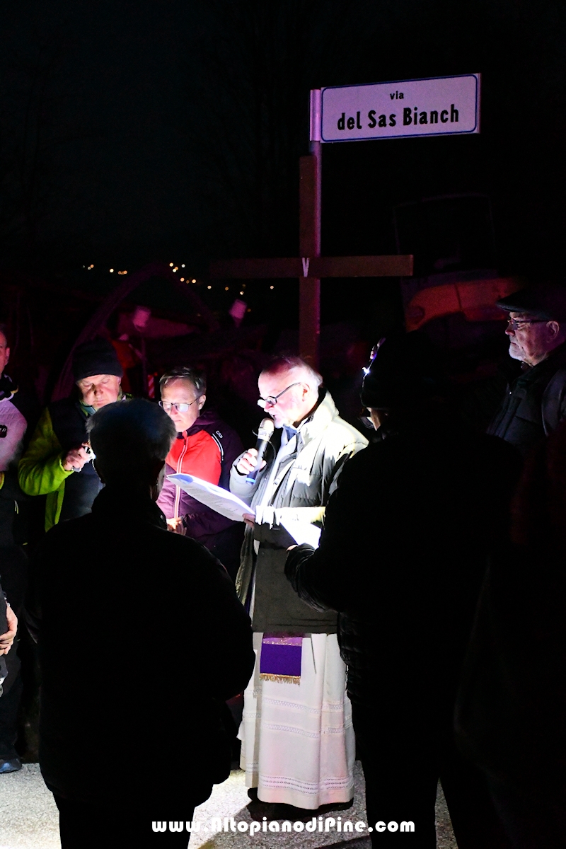 Via Crucis Interparrocchiale  Faida - Cané - Baselga d Piné 4 aprile 2025