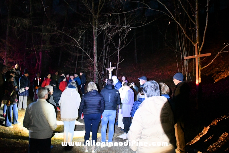 Via Crucis Interparrocchiale  Faida - Cané - Baselga d Piné 4 aprile 2025