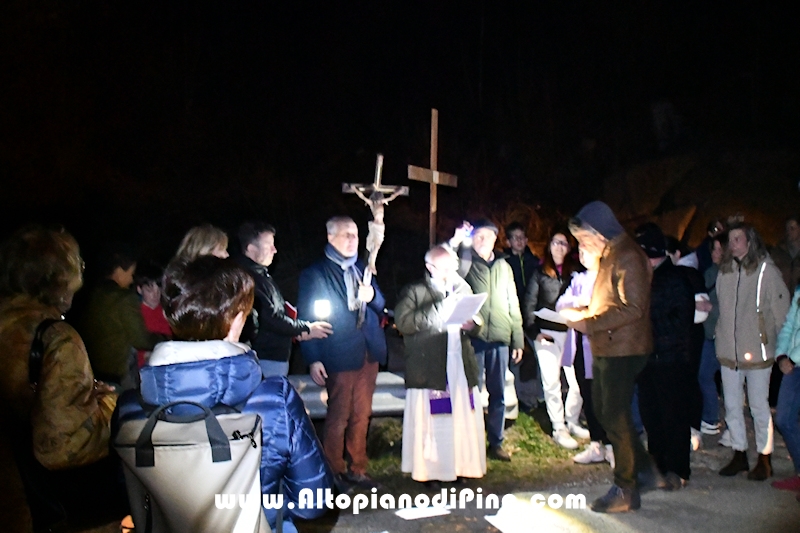 Via Crucis Interparrocchiale  Faida - Cané - Baselga d Piné 4 aprile 2025