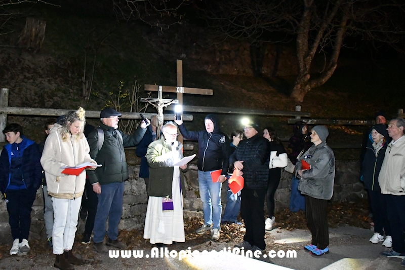 Via Crucis Interparrocchiale  Faida - Cané - Baselga d Piné 4 aprile 2025