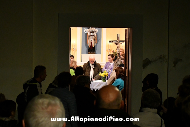 Via Crucis Interparrocchiale  Faida - Cané - Baselga d Piné 4 aprile 2025