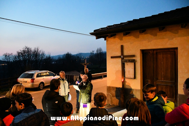 Via Crucis Interparrocchiale  Faida - Cané - Baselga d Piné 4 aprile 2025