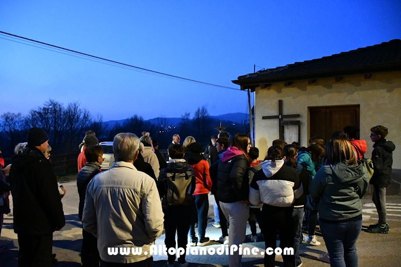 Via Crucis Interparrocchiale  Faida - Cané - Baselga d Piné 4 aprile 2025