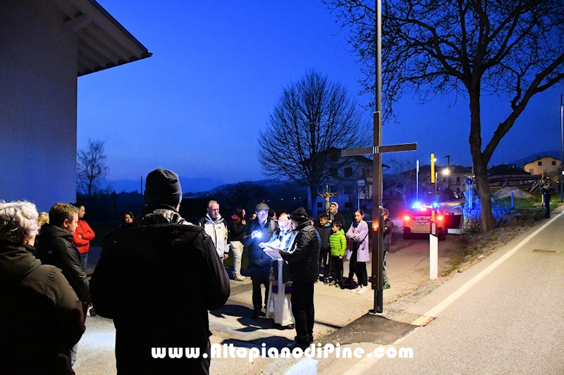 Via Crucis Interparrocchiale  Faida - Cané - Baselga d Piné 4 aprile 2025