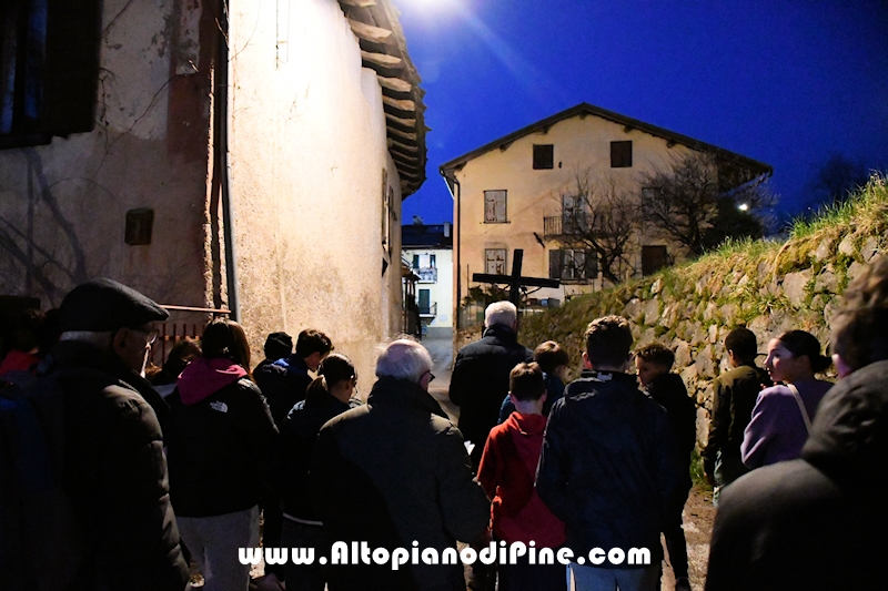 Via Crucis Interparrocchiale  Faida - Cané - Baselga d Piné 4 aprile 2025