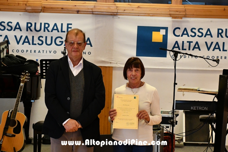 40&deg;  Universit&aacute; terza et&aacute; e tempo disponibile di Baselga di Pine'