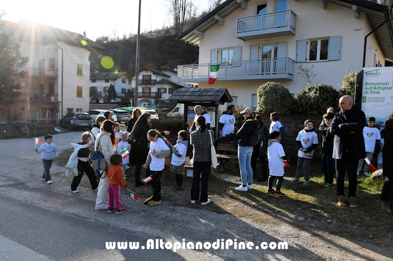 Aula consiliare di Baselga in occasione della premiazione di Andrea Giovannini