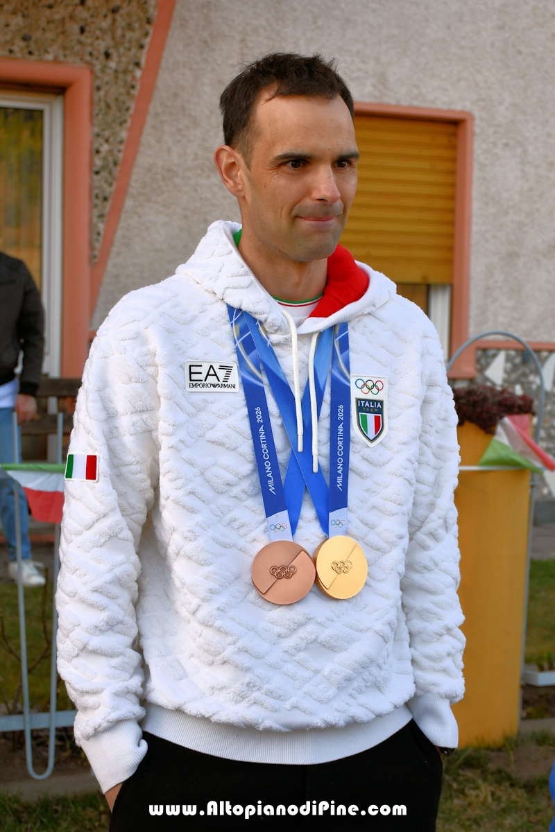 Riconoscimento a Andrea Giovannini