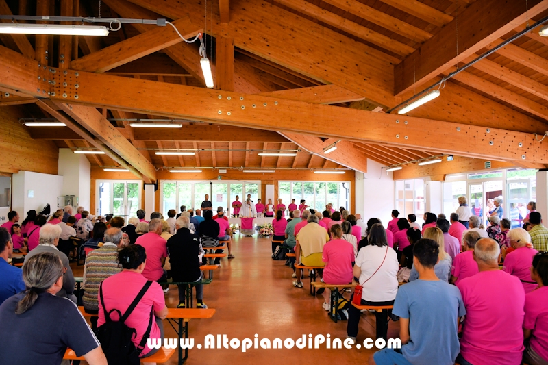 Foto ANDREA NARDON per www.altopianodipine.com Camminata in Rosa - Centrale Brusago -giugno 2026