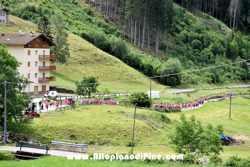 Foto ANDREA NARDON per www.altopianodipine.com Camminata in Rosa - Centrale Brusago -giugno 2026