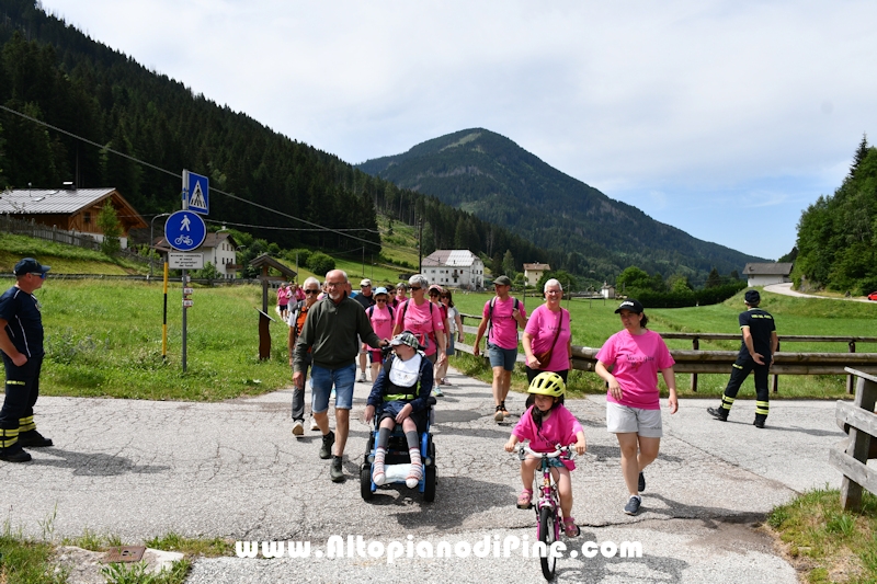 Foto ANDREA NARDON per www.altopianodipine.com Camminata in Rosa - Centrale Brusago -giugno 2026