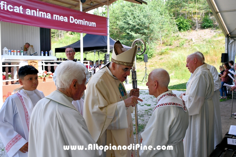 Visita pastorale dell'Arcivescovo don Lauro Tisi a Baselga di Piné Conclusione Visita pastorale dell'Arcivescovo don Lauro Tisi - Comparsa - Baselga di Piné