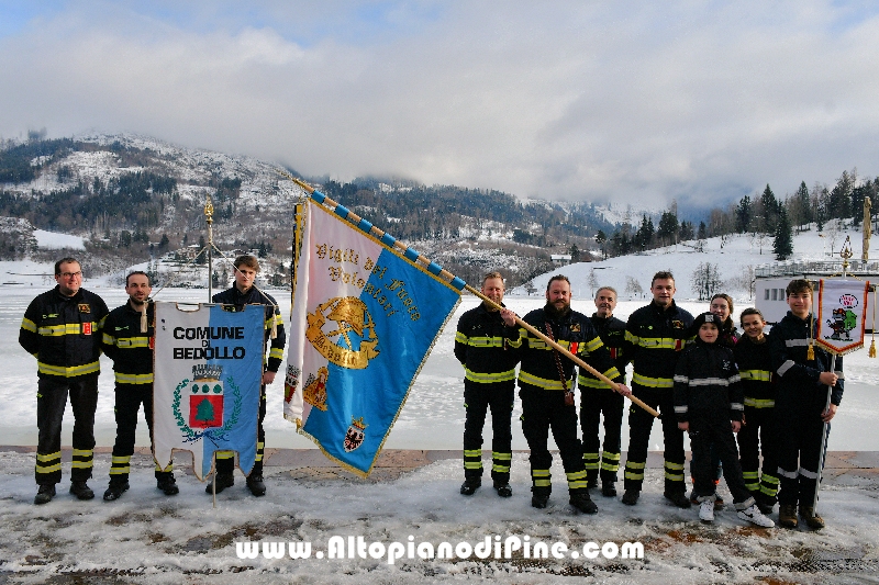 Passaggio Fiaccola Olimpica Miano Cortina 2026 - Baselga di Pin&eacute;