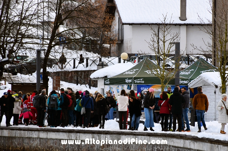 Passaggio Fiaccola Olimpica Miano Cortina 2026 - Baselga di Pin&eacute;