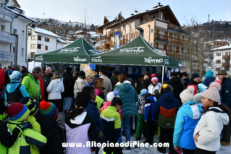 Passaggio Fiaccola Olimpica Miano Cortina 2026 - Baselga di Pin&eacute;