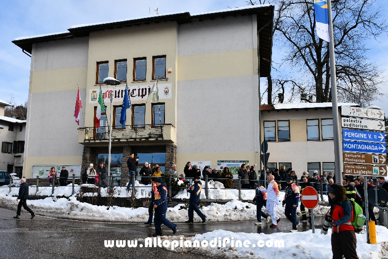 Passaggio Fiaccola Olimpica Miano Cortina 2026 - Baselga di Pin&eacute;