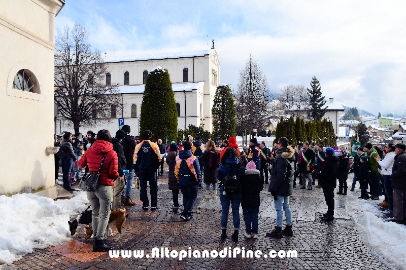 Passaggio Fiaccola Olimpica Miano Cortina 2026 - Baselga di Pin&eacute;