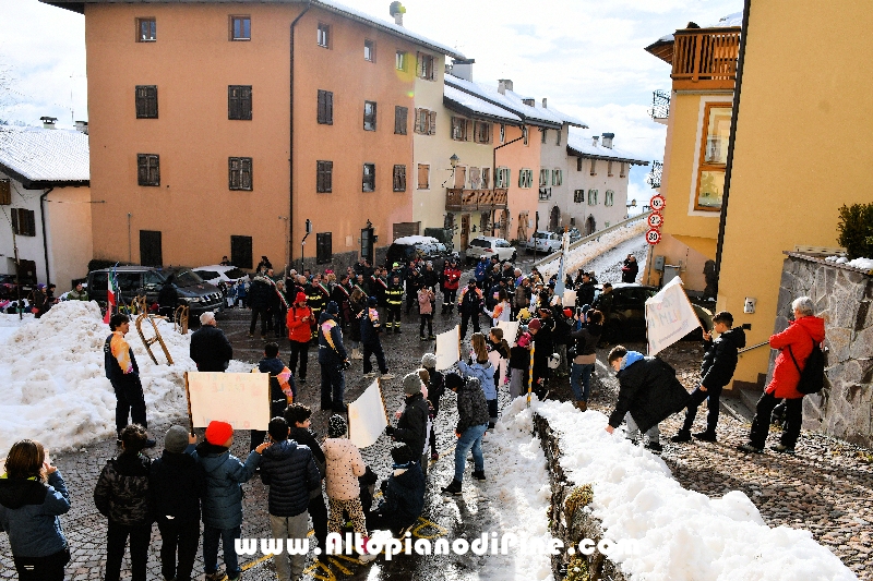Passaggio Fiaccola Olimpica Miano Cortina 2026 - Baselga di Pin&eacute; 