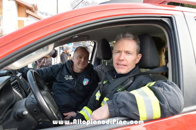 Passaggio Fiaccola Olimpica Miano Cortina 2026 - Baselga di Pin&eacute;