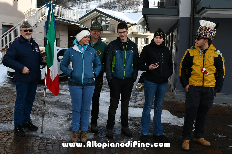 Passaggio Fiaccola Olimpica Miano Cortina 2026 - Baselga di Pin&eacute;