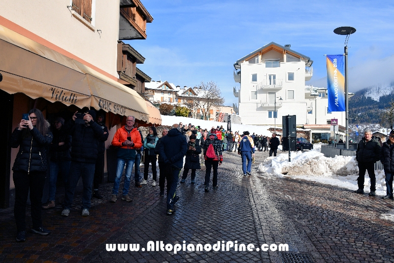 Passaggio Fiaccola Olimpica Miano Cortina 2026 - Baselga di Pin&eacute;