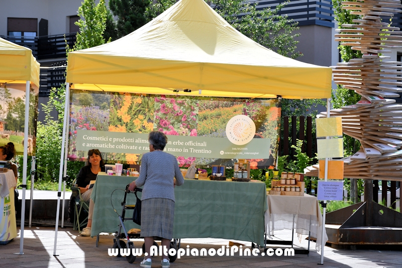 Mercato Contadino 2026 Baselga di Piné Foto ANDREA NARDON per www.altopianodipine.com Mercato Contadino 2026 Baselga di Pine'