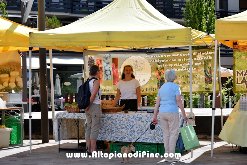 Mercato Contadino 2026 Baselga di Piné Foto ANDREA NARDON per www.altopianodipine.com Mercato Contadino 2026 Baselga di Pine'