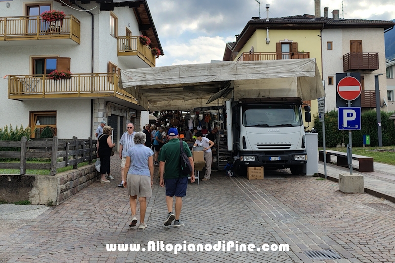 Mercato a Baselga di Piné - 10 luglio 2026