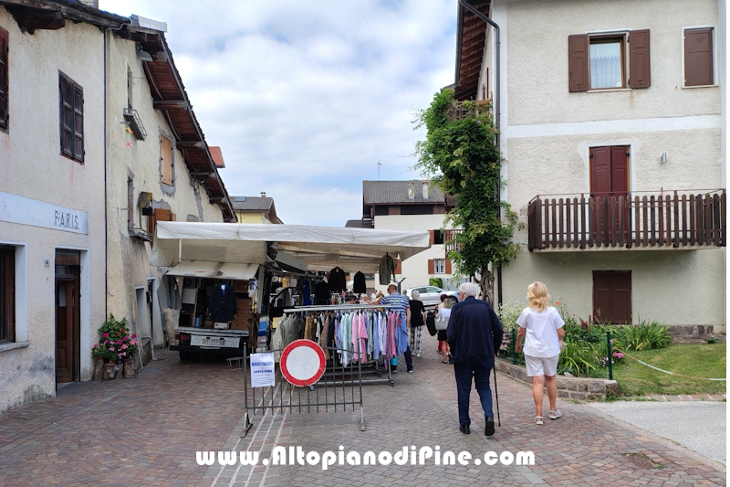 Mercato a Baselga di Piné - 10 luglio 2026