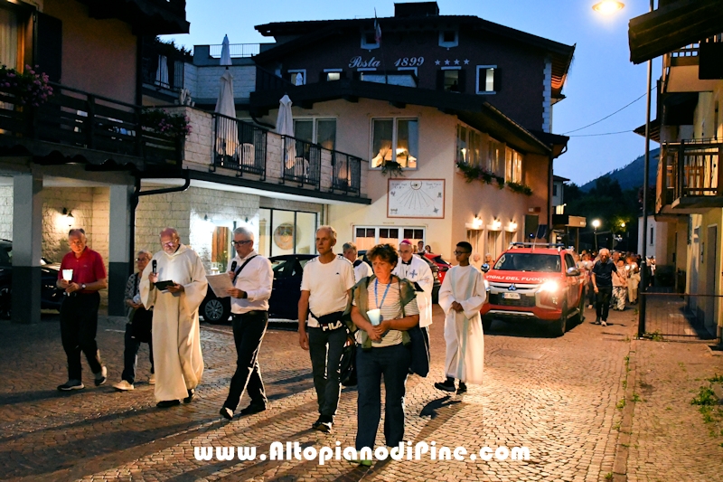 Rosario/fiaccolata fino alla Conca della Comparsa