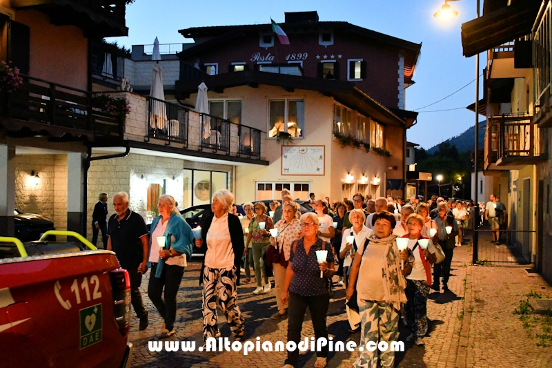 Rosario/fiaccolata fino alla Conca della Comparsa