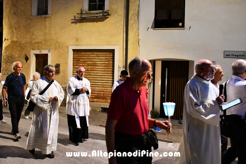 Rosario/fiaccolata fino alla Conca della Comparsa