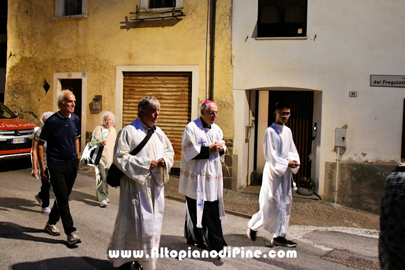 Rosario/fiaccolata fino alla Conca della Comparsa