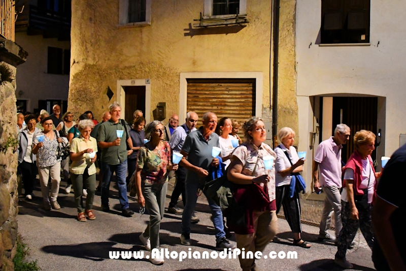 Rosario/fiaccolata fino alla Conca della Comparsa