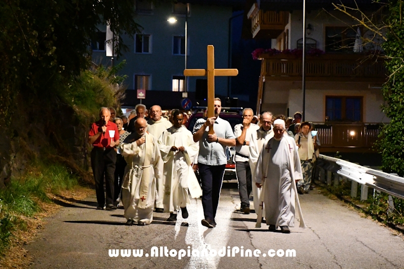 Rosario/fiaccolata fino alla Conca della Comparsa