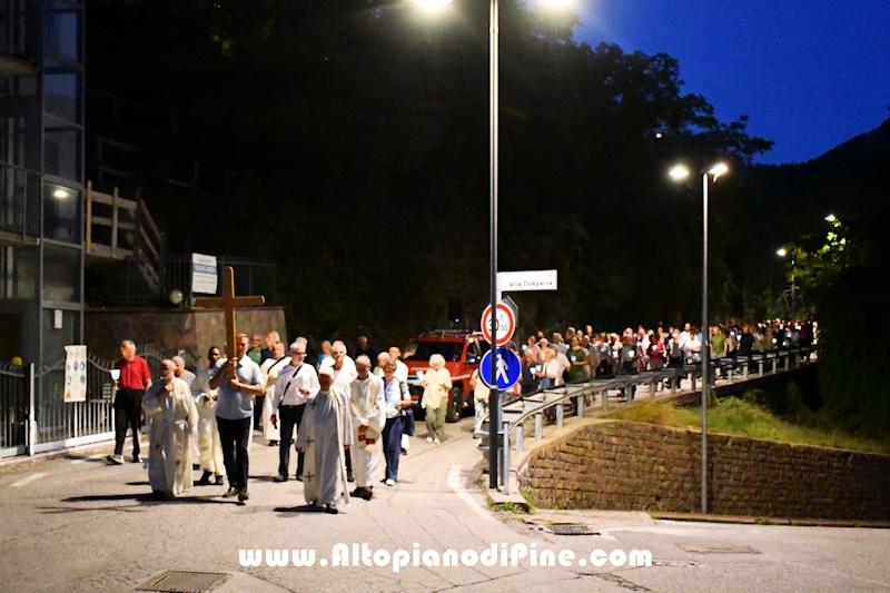 Rosario/fiaccolata fino alla Conca della Comparsa