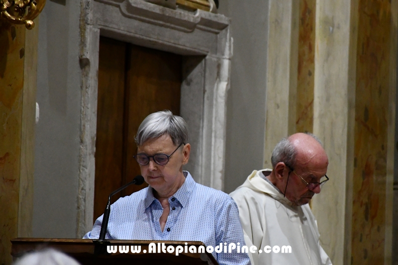 Santuario Madonna di Pin&eacute; a  Montagnaga - Liturgia della Luce</