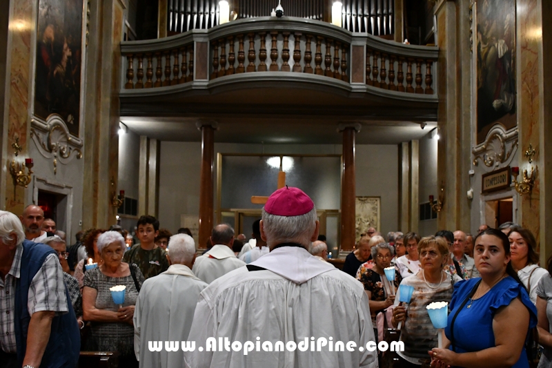 Rosario/fiaccolata fino alla Conca della Comparsa