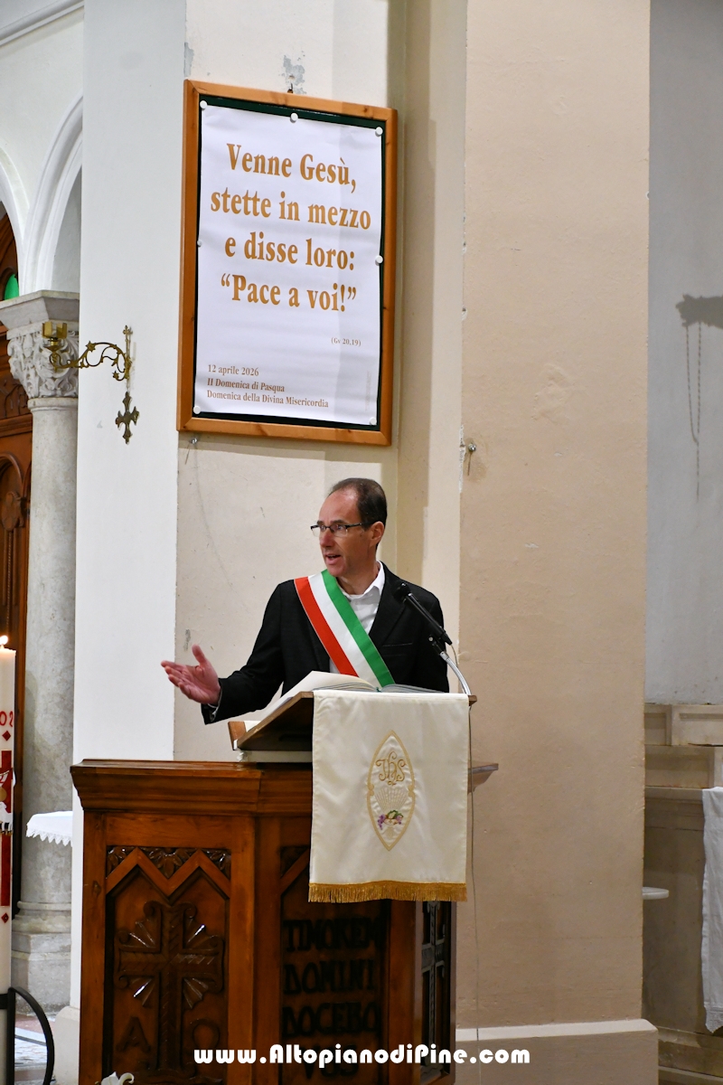 Visita pastorale dell'Arcivescovo don Lauro Tisi a Baselga di Pin&eacute; 
