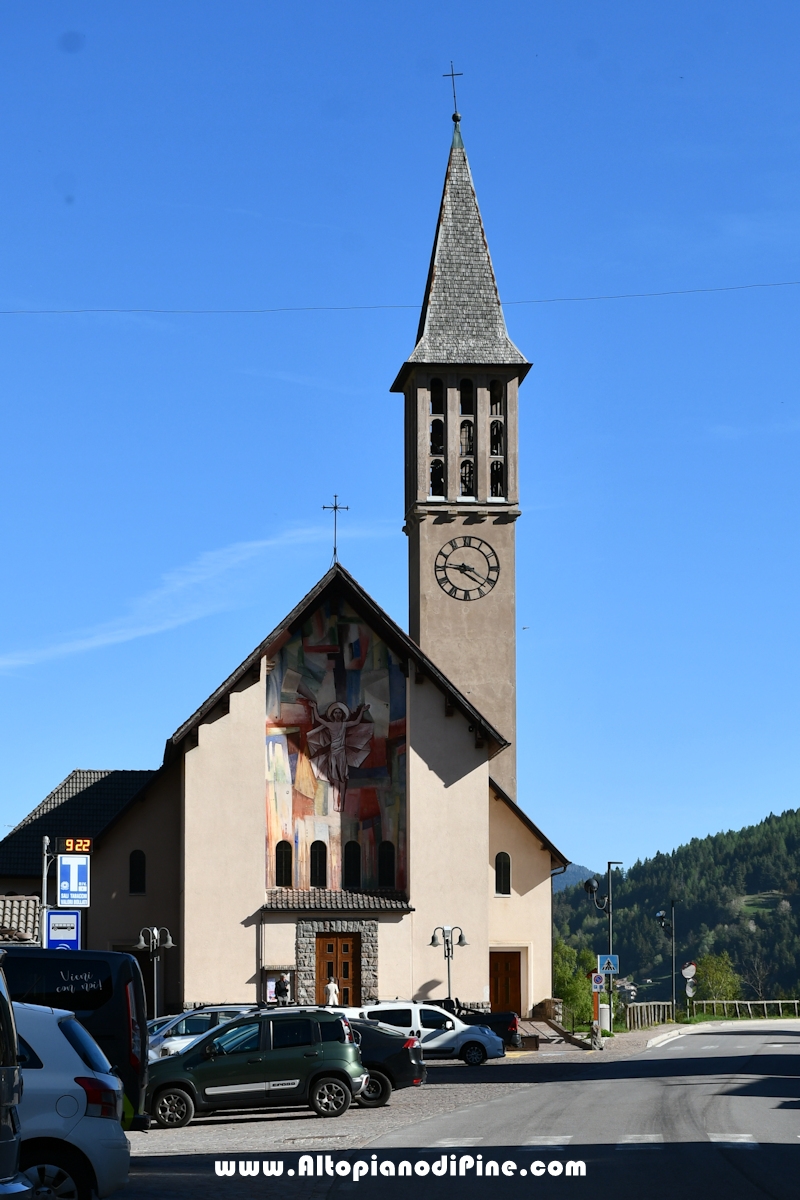 Visita pastorale dell'Arcivescovo don Lauro Tisi a Brusago (Bedollo) 