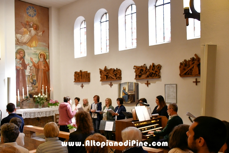 Visita pastorale dell'Arcivescovo don Lauro Tisi a Brusago (Bedollo) 