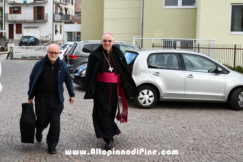 Visita pastorale dell'Arcivescovo don Lauro Tisi alla parrocchia di San Rocco a Miola (Baselga di Pin&eacute;) 