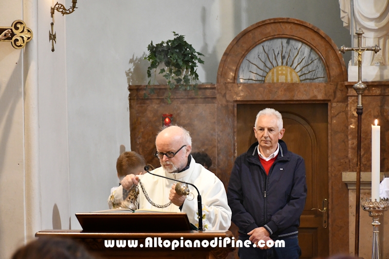 Visita pastorale dell'Arcivescovo don Lauro Tisi alla parrocchia di San Rocco a Miola (Baselga di Pin&eacute;) 