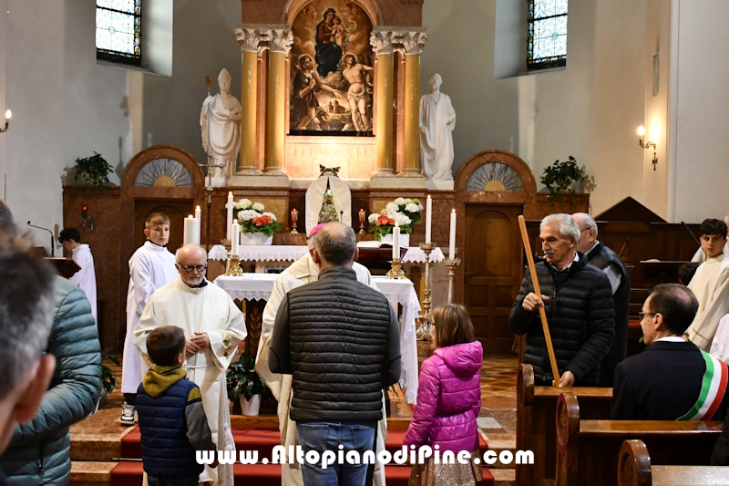 Visita pastorale dell'Arcivescovo don Lauro Tisi alla parrocchia di San Rocco a Miola (Baselga di Pin&eacute;) 